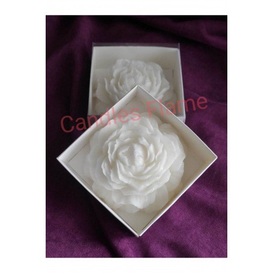 20 Adet Kokulu Mum Şakayık Çiçek Mum Hediyelik Söz Nişan Hediyelik