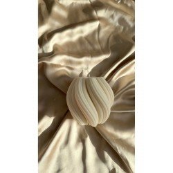 Dönen Dalga Sütun Mum