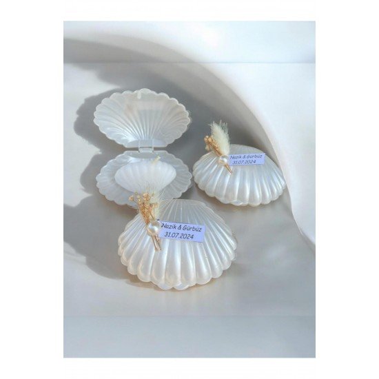 Pinterest Özel Tasarım 10 Adet Süslemeli Istiridye Mum. Düğün, Kına, Nişan, Söz, Nikah