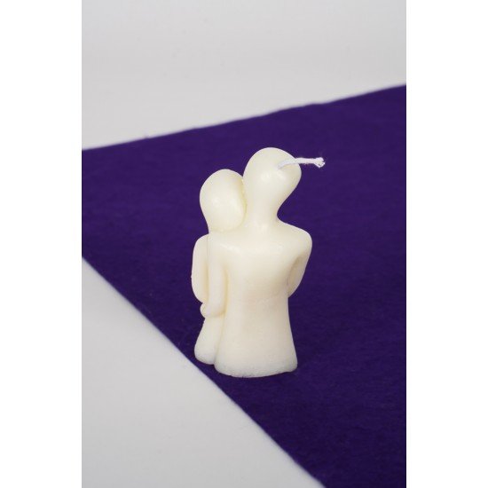 Bernamiofficial Sevgili Hediyelik Sarılan Çift Mum