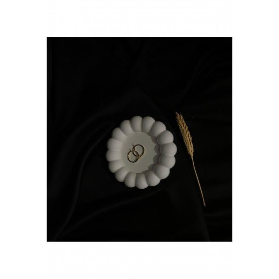 2'li Dekoratif Modern Tabak Takı Tabağı Bardak Altlığı Çok amaçlı kullanılabilir