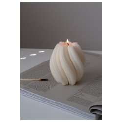 Dönen Dalga Sütun Mum