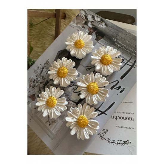 6’lı papatya model dolap süsü magnet