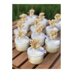 8 Adet Süslemeli Mika Mum, Düğün, Kına, Nişan, Söz, Doğum Günü