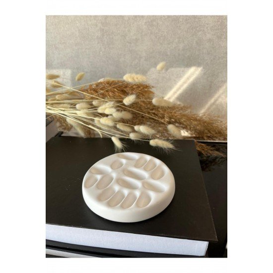 Dekoratif  Takı Tabağı, Yüzüklük, Küpelik, Takı Ürün Çekim Tabağı