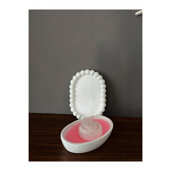 Pinterest Özel Tasarım Dekoratif Mumluk Altı