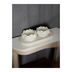 PİNTEREST İKİLİ LOTUS SUNUMLUK MUM