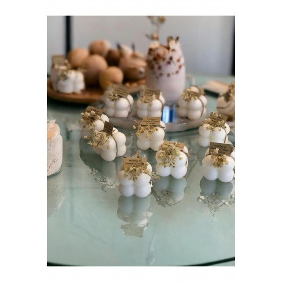 Official Bubble Mum Düğün Nikah Nişan Kına Hediyelik - 15 Adet