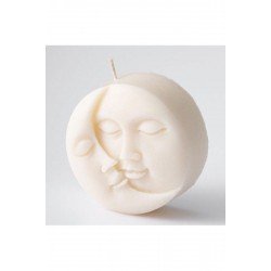 Official Dekoratif Güneş Ay Vanilya Kokulu Mum - 1 Adet