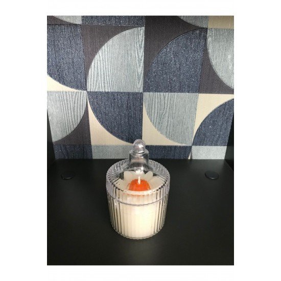 10 Adet Papatyalı Şekerlik Mika Kutulu Mum Düğün, Nişan, Nikah, Kına, Sünnet, Doğum, Söz Hediyelik