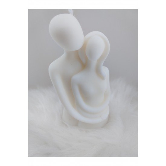 Pinterest Kokulu Sevgili Sarılan Çift Dekoratif Mum