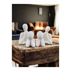Dekoratif Obje 2 Çocuklu Aİle Dekor