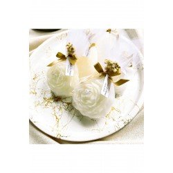 8 Adet Tül İçerisinde Şakayık Mum, Nikah Şekeri, Doğum, Sünnet, Düğün Nişan Söz, Kına, Doğum Günü