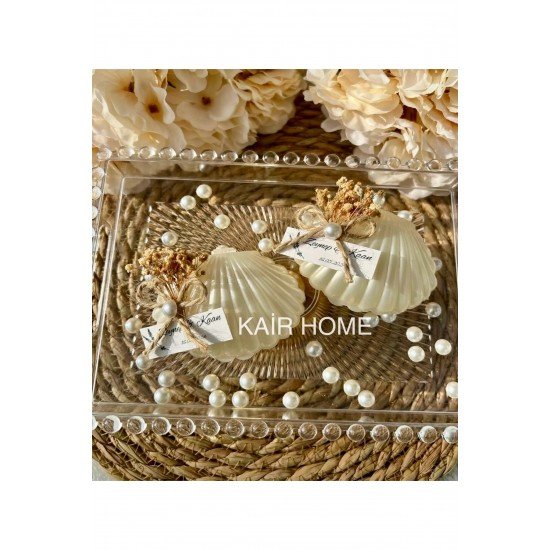 Istiridye kutu Mum 10 adet Düğün, Nişan , Söz ,kına , Mevlüt , Doğum Günü , Yılbaşı Hediyelik-