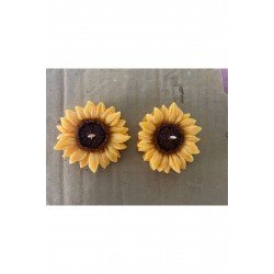 Suda Yüzen Kokulu Ayçiçeği Mumu 2 Li Soya Wax Parafini