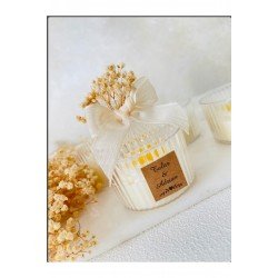 Papatyalı Mum - Söz Nişan - Nikah - Bebek Hediyeliği