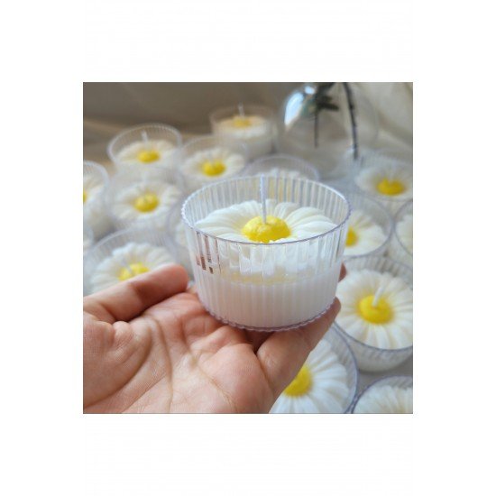 Hediyelik Papatya Mum, Söz Nişan Hediyelik, Mum Hediyelik