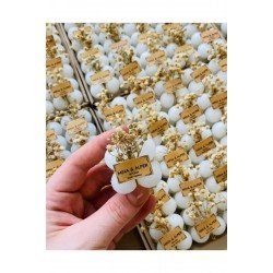 Özel süs nişan söz nikah doğum günü daha bir çok özel gün için bouble mum mumluk hediyelik 30 adet