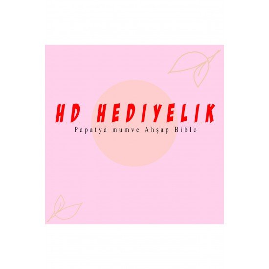 Official Dekoratif Mum Papatya Kalp Sevgili Mumu - 1 Adet