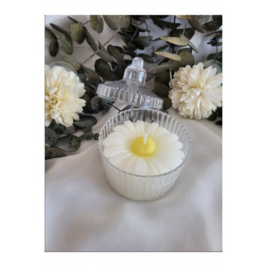 Hediyelik Papatya Mum, Söz Nişan Hediyelik, Mum Hediyelik