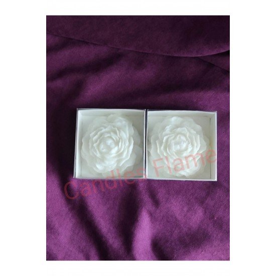 20 Adet Kokulu Mum Şakayık Çiçek Mum Hediyelik Söz Nişan Hediyelik