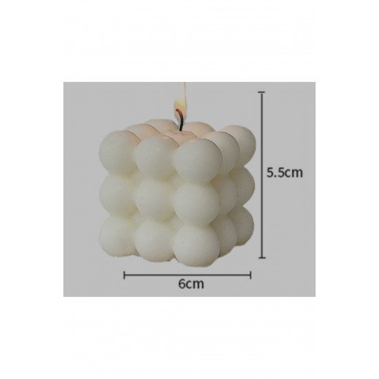 Pinterest 2 Li Bubble Candle Mum Kokulu Dekoratif Mum El Yapımı