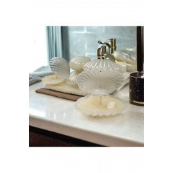 Mumlu Istiridye Midye Kapaklı 1 Adet Kokulu Mum