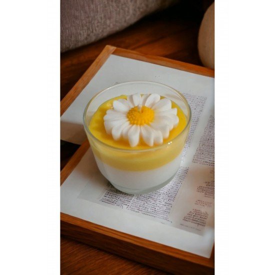 Mum Papatya Model Cam Bardak