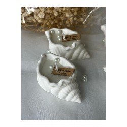 Official 20 Adet Deniz Kabuğu Mum Söz, Nişan, Nikah, Bebek Doğum, Bebek Mevlüdü Hediyeliği