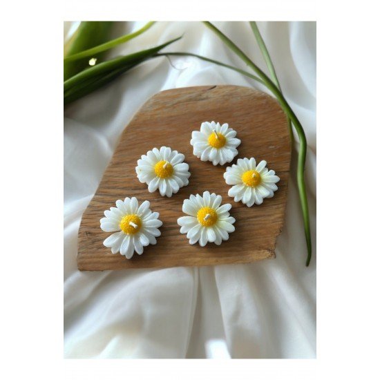 20 Adet Kutusuz Papatya Mum, Nikah Şekeri, Doğum, Sünnet, Düğün Nişan Söz, Kına, Doğum Günü