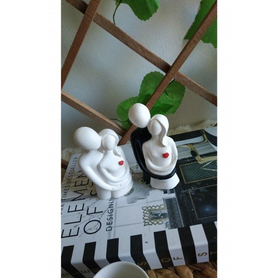 Official Sevgiliye Özel Sarılan Çift Biblo Dekorasyon