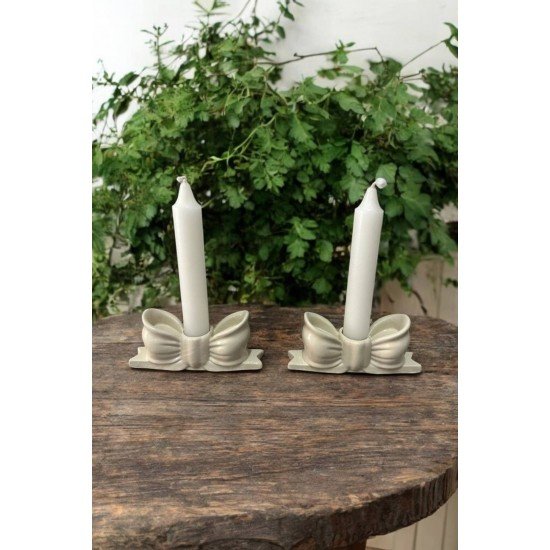 2'Li Papyon Minimalist Dekoratif Mumluk (MUMSUZ)