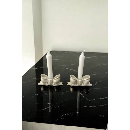 2'Li Papyon Minimalist Dekoratif Mumluk (MUMSUZ)