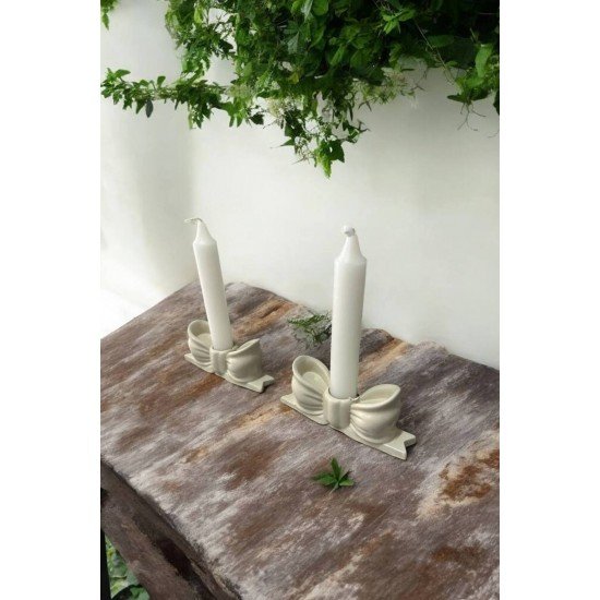 2'Li Papyon Minimalist Dekoratif Mumluk (MUMSUZ)