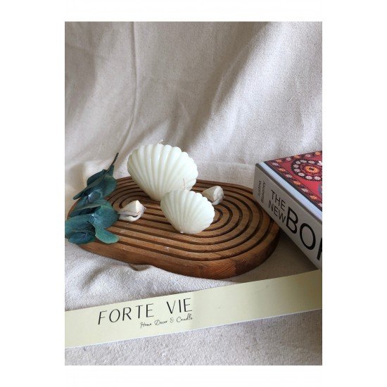 Official 2 Li Istiridye Model Kokulu Mum Seti