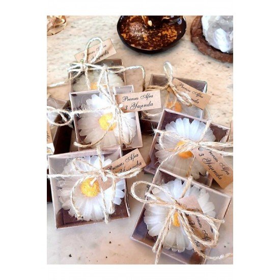 Mum, Nikah Şekeri, Doğum, Sünnet, Düğün Nişan Söz, Kına, Doğum Günü 20 Adet Papatya Mum.