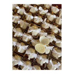 BernamiOfficial 25 Adet Süslemeli Kutulu Mum Hediyeliği