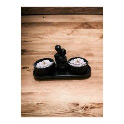 Official Özel Tasarım El Yapımı Mumluk Ve Sarılan Çift Biblo