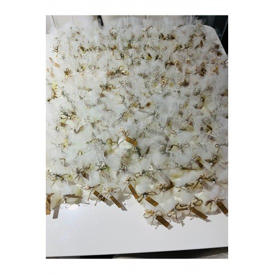 50 Adet Tüllü Buble Mum