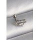 Özel Çelik Renk Zirkon Taşlı Toplu İğne Tragus Piercing Fırsat!!!