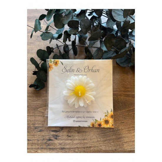 Pinterest Yeni sezon 20 Adet Papatya Mum, Nikah Şekeri, Doğum bebek, Sünnet, Düğün Nişan Söz, Kına