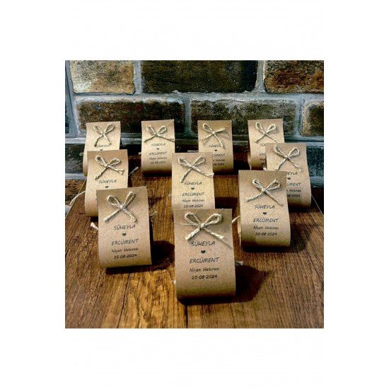 10 Adet Süslemeli Mini Bubble Mum, Nikah Şekeri, Doğum, Sünnet, Düğün Nişan Söz, Kına, Doğum Günü