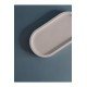 Dekoratif Beton Oval Sunumluk Dekoratif Takı Tabağı, Saksılık, Yağdanlık, Tütsülük, Mumluk