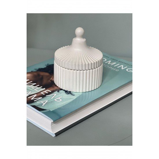 10 Cm Beton Takı Kutusu, Dekorasyon Kutusu