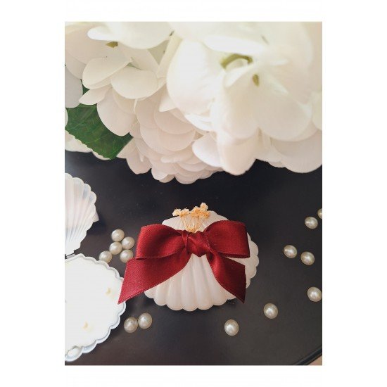 Istiridye Mum Bordo 20 Adet