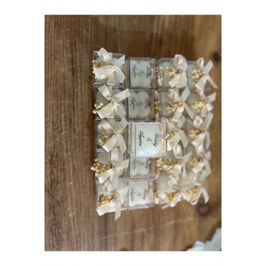 12 Adet Bubble Mum Nişan Nikah Sünnet Hediyelik Dağıtmalık 12 Adet