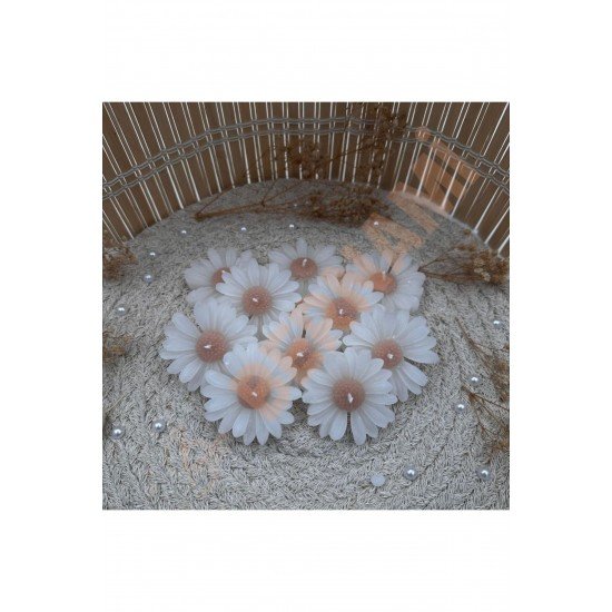 Pinterest Papatya Mum A.Kahve Nişan, Nikah, Doğum Günü, Özel Gün - 10 Adet