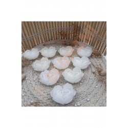 Kalp Mum Sade Nişan, Nikah, Doğum Günü, Özel Gün - 10 Adet