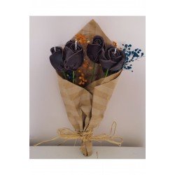 Gül Kokulu Mum Buket ,buket Mum, Çiçek Mum, Kokulu Mum Çiçek.mum,gül,gül Mum