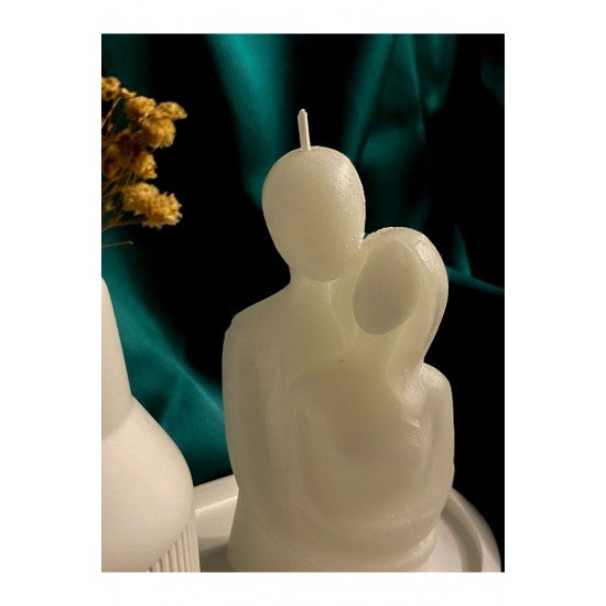 Sarılan çift mum sevgili mumu %100 Soya wax vegan sevgili mumu (MUTLAKA AÇIKLAMAYI OKUYUZ )